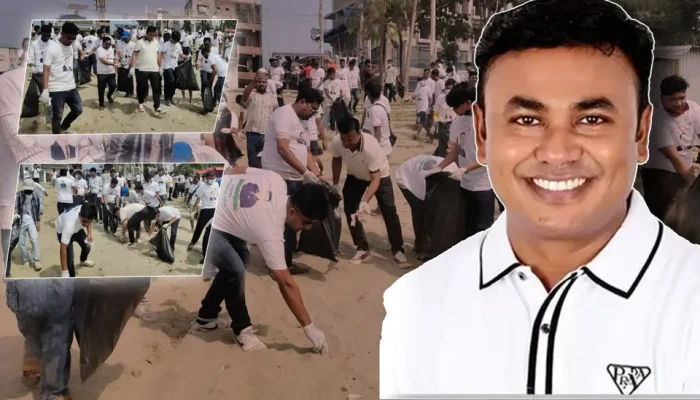 কুয়াকাটা সৈকত পরিষ্কারে ছাত্রদল নেতা আমান, সাপ্তাহিক অভিযানের নির্দেশ