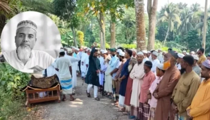 মসজিদে নামাজরত অবস্থায় ইমামের মৃ'ত্যু