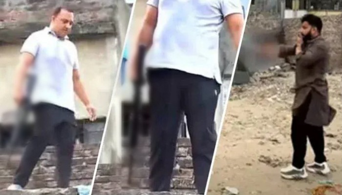 অ'স্ত্রের লাইসেন্স নেই ইশরাকের সঙ্গে রা'ই'ফেল হাতে থাকা সাবেক ছাত্রদল নেতা পাভেলের