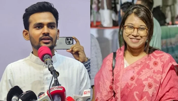 এনসিপির ডায়াস্পোরা উপকমিটিতে নতুন দায়িত্বে আসিফ মাহমুদ, মনিরা শারমিন