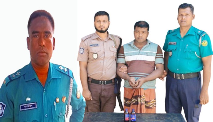শীর্ষ মা'দ'ক ডিলার গ্রে'ফ'তা'র: ২ বোতল ভারতীয় সিরাপ দিয়ে আদালতে সোপর্দ করলো দামকুড়া থানা পুলিশ!