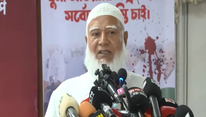আওয়ামী লীগের নির্দোষ কর্মীদের স্বাভাবিক জীবনে ফিরতে বাধা নেই: জামায়াত আমির