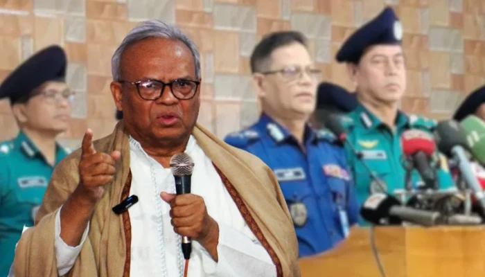 পুলিশ বাহিনীর প্রধান হয়ে ক্র'সফা'য়ারের কথা বলেন কী করে, প্রশ্ন রিজভীর
