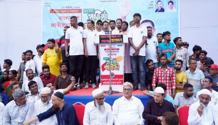 নতুন বাংলাদেশ বিনির্মাণে যুবদল ভ্যানগার্ড হিসেবে কাজ করবে: মাহফুজুর রহমান রিটন