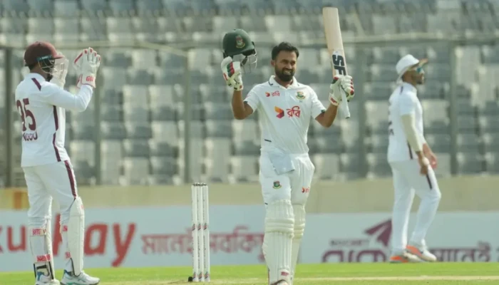 এক সেঞ্চুরিতেই একাধিক রেকর্ড সাদমানের