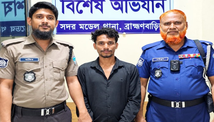 ব্রাহ্মণবাড়িয়ায় ১১ মা'ম'লা'র আ'সা'মি জুয়েল গ্রে'ফ'তা'র
