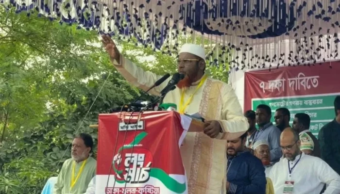 সরকারের সংবিধান সংশোধনের উদ্যোগকে জনগণ প্রত্যাখ্যান করেছে: মিয়া গোলাম পরওয়ার